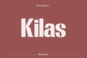 Kilas-Typeface