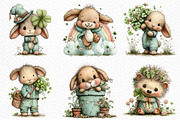 Whimsical St Patrick's Day Clipart, an Illustration by Craft Nest (Thumbnail 4 of 11)