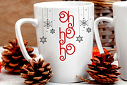 Santa's Beard Curly Christmas Font, a Font by Dancing with Ink (Thumbnail 16 of 30)