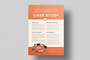 Case Study Template | MS Word, a Flyer Template by HiveArts (Thumbnail 2 of 3)