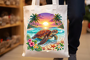Sea Turtle Png, Summer Png, Beach, a Seasonal Illustration by Sublimation Artist (Thumbnail 8 of 9)
