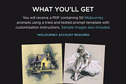 50 Pastel Pencil Sketch Prompts, an Object Graphic by MadeByAI Studio (Thumbnail 2 of 4)