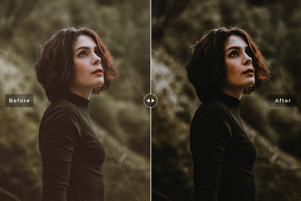 Dark & Moody Lightroom Presets, an Action Add-On by Creativetacos (Photo 2 of 6)