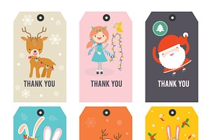 Thank You Printable Tags KIDS