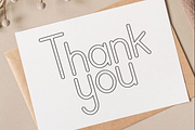 Outline Drawing, a Font by InermediaSTUDIO (Thumbnail 7 of 8)