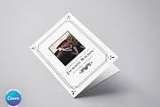 Minimalist Funeral Program Template, a Brochure Template by Madhabi Studio (Thumbnail 2 of 5)