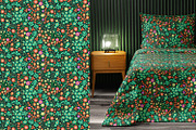 Green Ditsy Flowers, a Pattern Graphic by MalyskaStudio (Thumbnail 7 of 9)