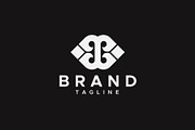 BB letter symbol logo design, a Branding & Logo Template by Amadul11 (Thumbnail 1 of 4)