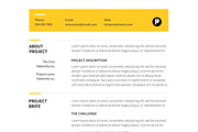 Proposal Template, a Brochure Template by DesignGhar (Thumbnail 6 of 8)