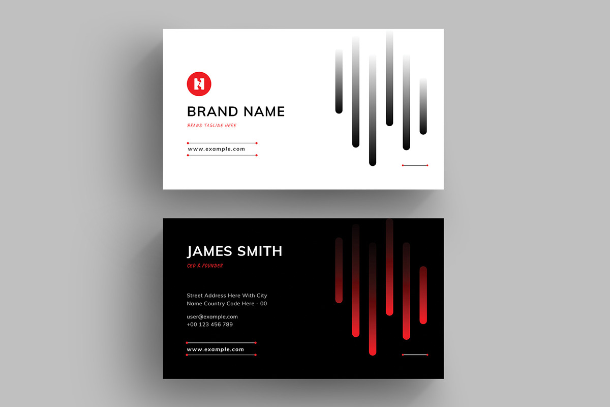 Business Card Layout, a Business Card Template by ContestDesign (Photo 1 of 2)