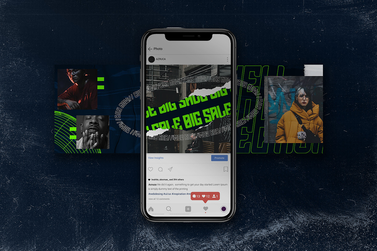 Greenmate Puzzle Instagram Feed, a Social Media Template by Azruca (Photo 4 of 7)