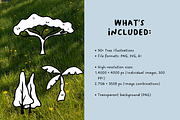 +90 Tree Set Illustration, an Object Illustration by The Journey Atelier (Thumbnail 3 of 5)