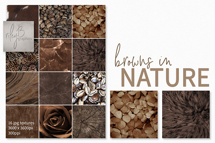 Browns in Nature Textures, a Texture Graphic by rileyBgraphics