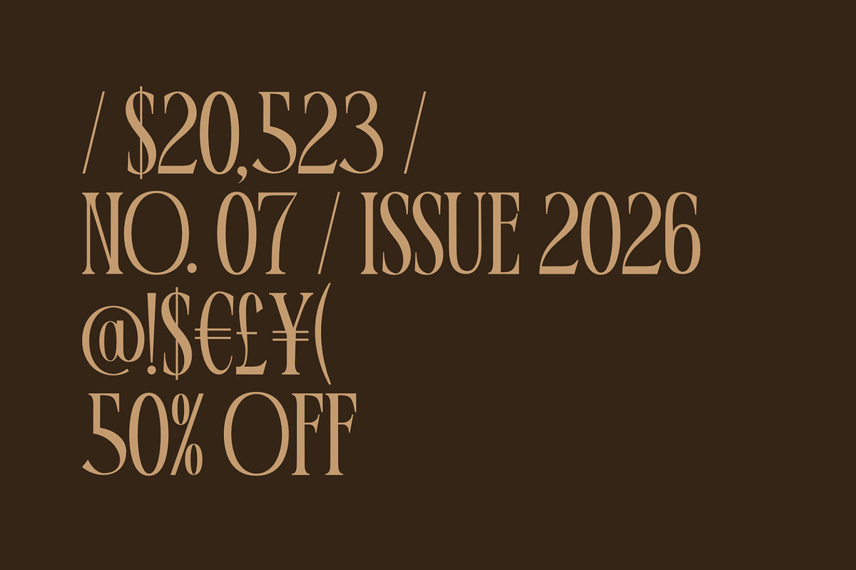 ID Kaizaro - High Contrast Serif, a Serif Font by EKAUNIK DZ (Photo 6 of 7)