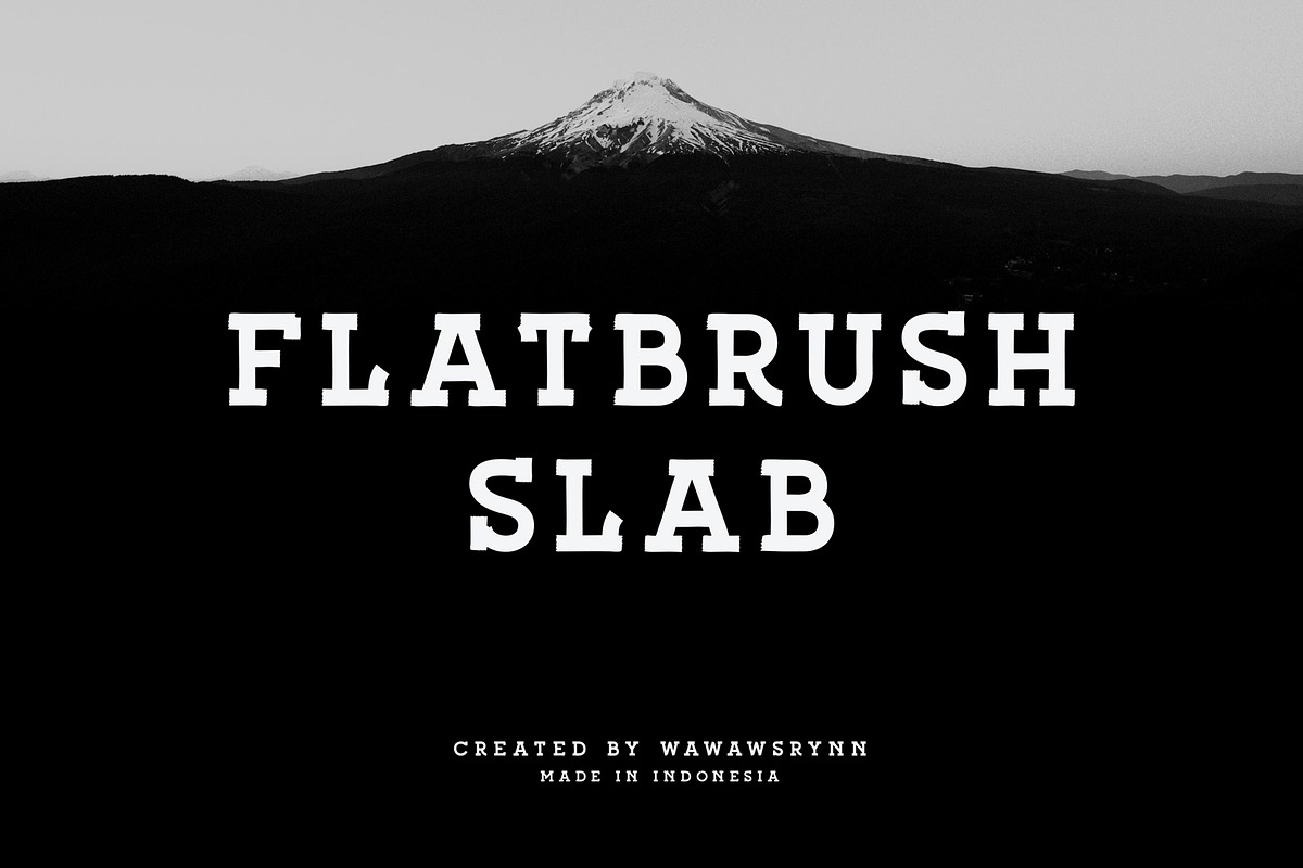 FLATBRUSH SLAB