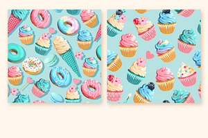 Unicorn Sweets Patterns