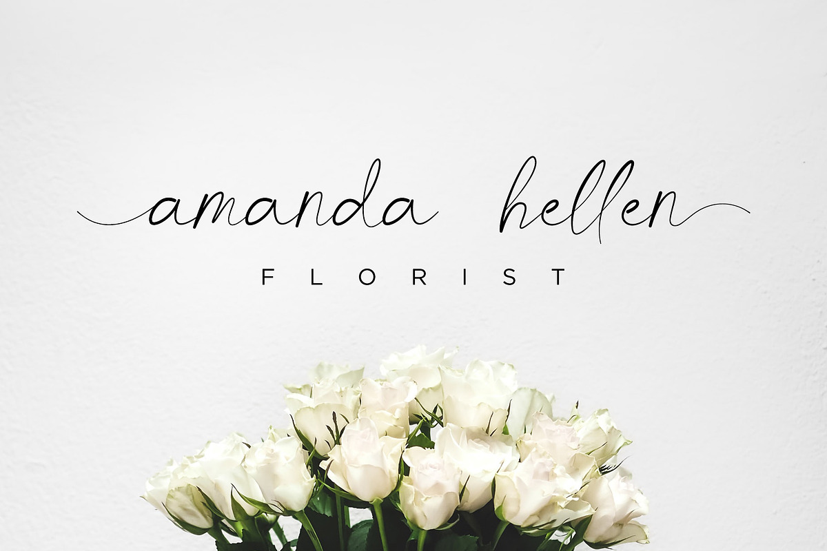 Vallenitta | beautiful script font, a Script Font by Lightsense (Photo 4 of 10)