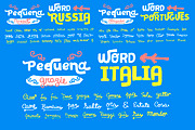 Pequena Family, Additional fonts, a Font by Rodrigo Typo (Thumbnail 5 of 5)