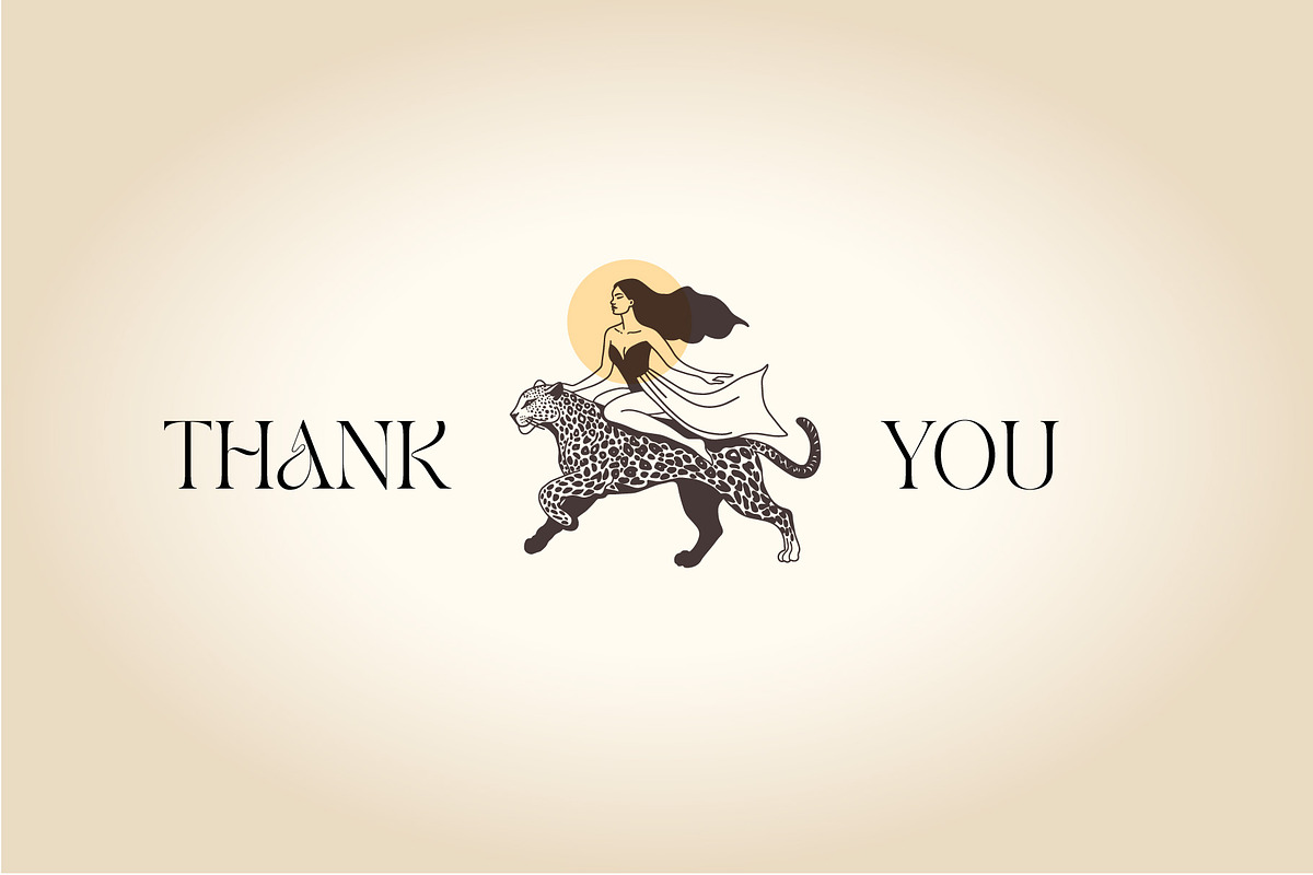 Moon Goddess Spirit Animal Bundle, an Illustration by Wanderlust Heart Branding (Photo 8 of 8)
