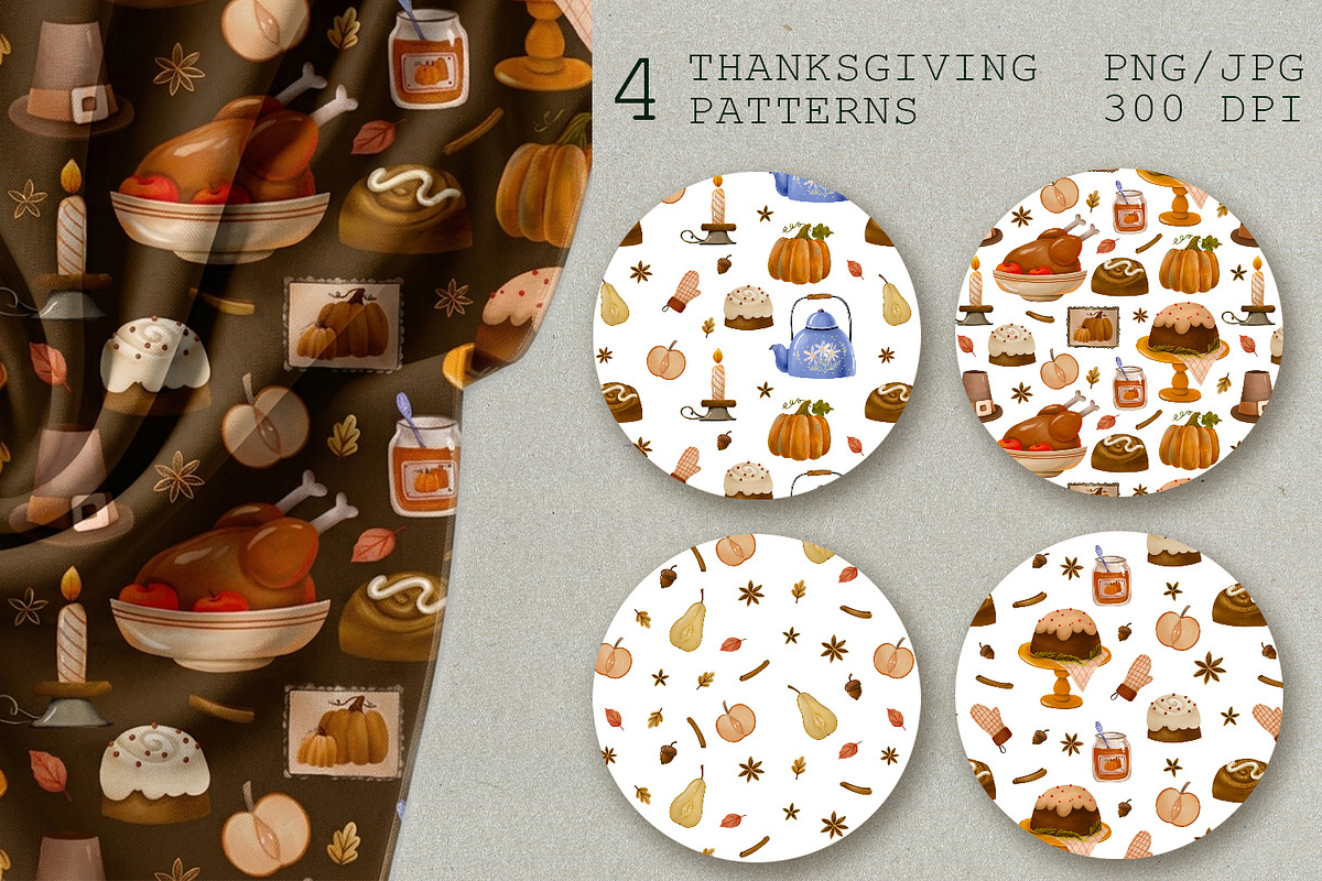 Thanksgiving Clipart Autumn Harvest, an Object Graphic by the_myro (Photo 4 of 9)