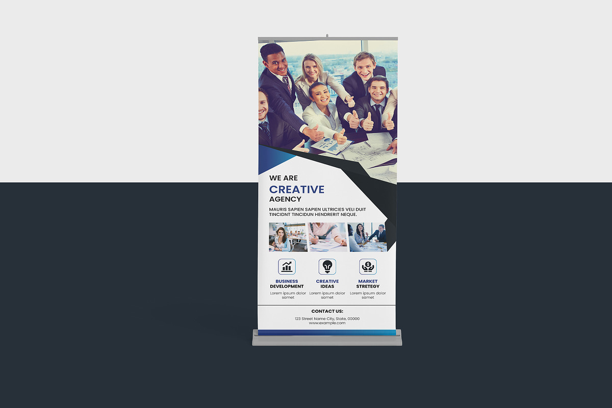 Business Roll-Up Banner, a Stationery Template by Template Shop (Photo 4 of 4)