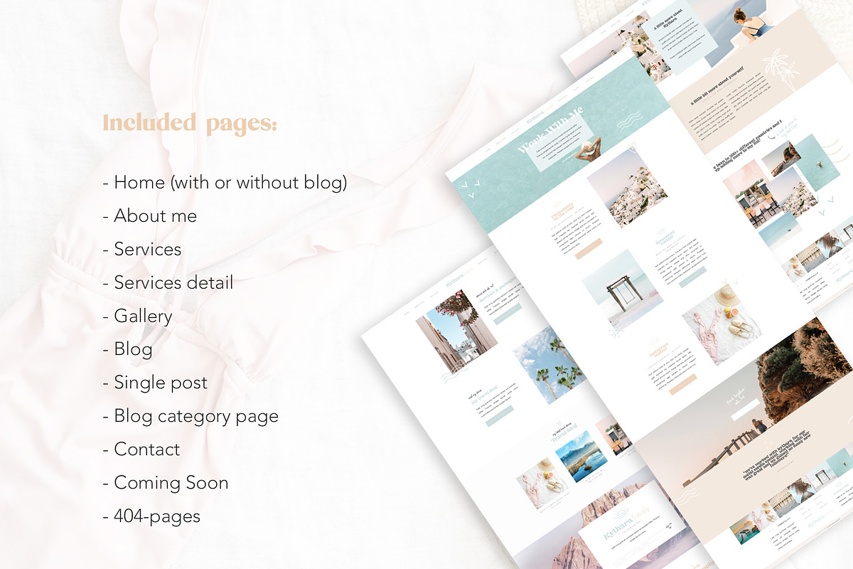 Kythara Showit website template, a Websites & App Template by StudioMHilarius (Photo 3 of 5)