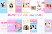 Pretty Pop Instagram Story Templates, a Social Media Template by Hell Yeah Designs (Thumbnail 8 of 10)