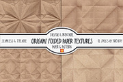 Seamless Folded Paper Texture, a Pattern Graphic by JSquarePresents (Thumbnail 1 of 4)