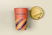 Take Away Paper Coffee Cup Mockups, a Cups & Container Mockup by dpi (Thumbnail 8 of 24)