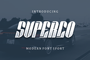 Superco, a Serif Font by albert_kalingga (Thumbnail 1 of 3)