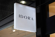 Logo Mockup Hanging White Box Sign, a Product Mockup by Asylab (Thumbnail 4 of 5)