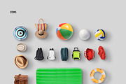 Summer Scene and Mockup Creator, a Shirt Mockup by relineo.mock-ups (Thumbnail 9 of 9)