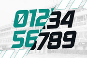 Swargho - Modern Sport Racing Font, a Sans Serif Font by Typia Nesia (Thumbnail 6 of 15)