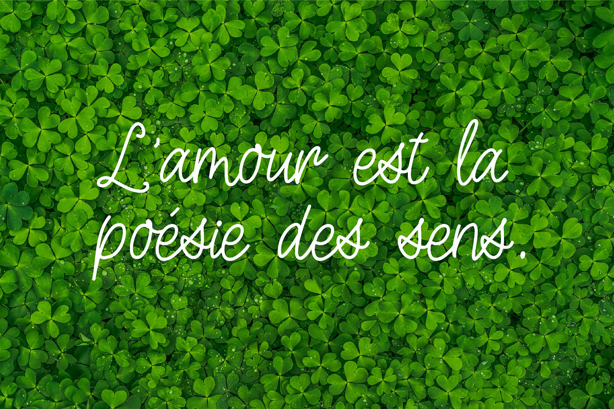 Oh Azalea Script Font preview 3