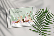 Spa, beauty salon background, a Healthcare Illustration by Good Studio (Thumbnail 2 of 3)