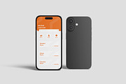 iPhone 16 Mockup, an iPhone Mockup by scribrostudio (Thumbnail 3 of 12)