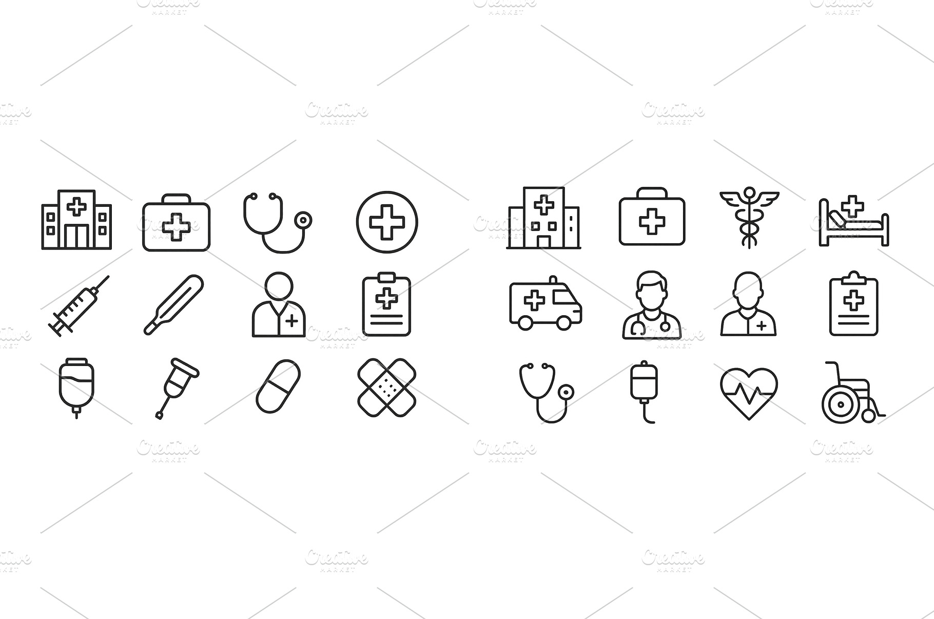 Medical icons representing, a Health & Medical Photo by ZinetroN