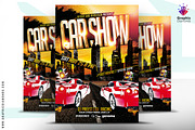 Car Show Flyer PSD + Two Versions, a Flyer Template by GraphicDiamonds (Thumbnail 4 of 7)