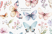 Butterflies Whimsical Spring, a Decorative Illustration by ThaismotaCreativeCo (Thumbnail 4 of 7)