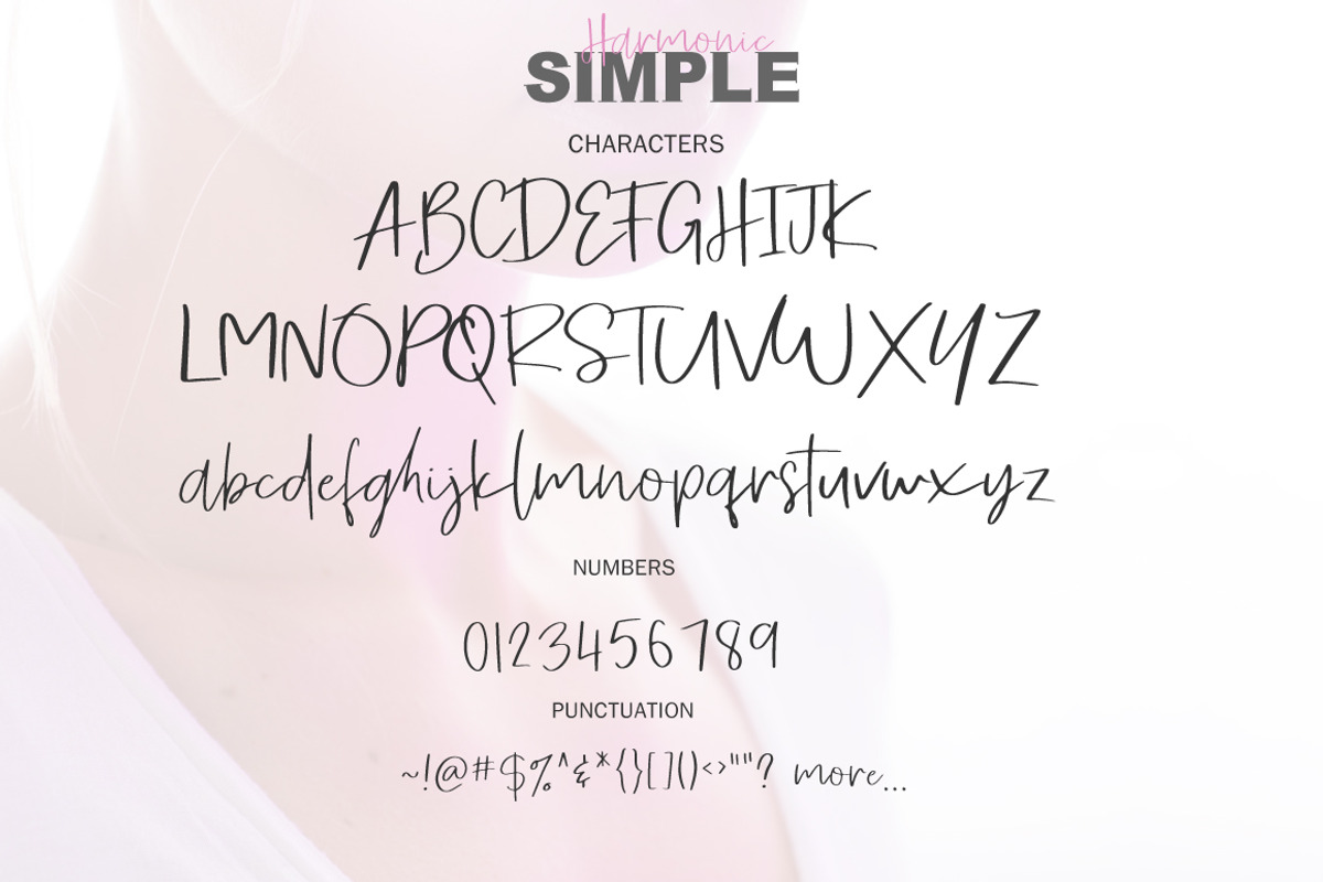 SIMPLE Harmonic Font Duo preview 7