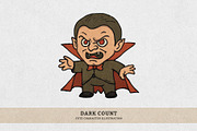 Cute Spooky Character Collection, an Illustration by MEANDSTUDIO (Thumbnail 4 of 11)