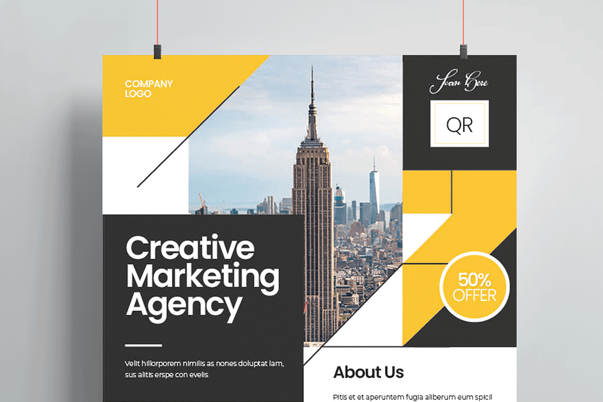Creative Marketing Agency Flyer, a Flyer Template by MightyDesign (Photo 2 of 8)