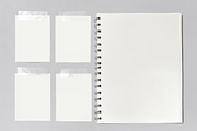 Notebook Collage Mockup, a Books & Magazine Mockup by nkate (Thumbnail 6 of 7)