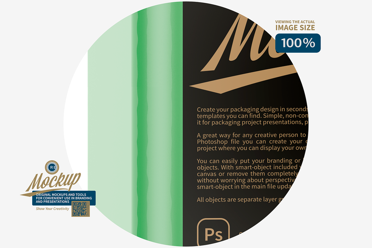 Plastic Bottle Mockup, a Packaging Mockup by Reformer Mockup (Photo 4 of 6)