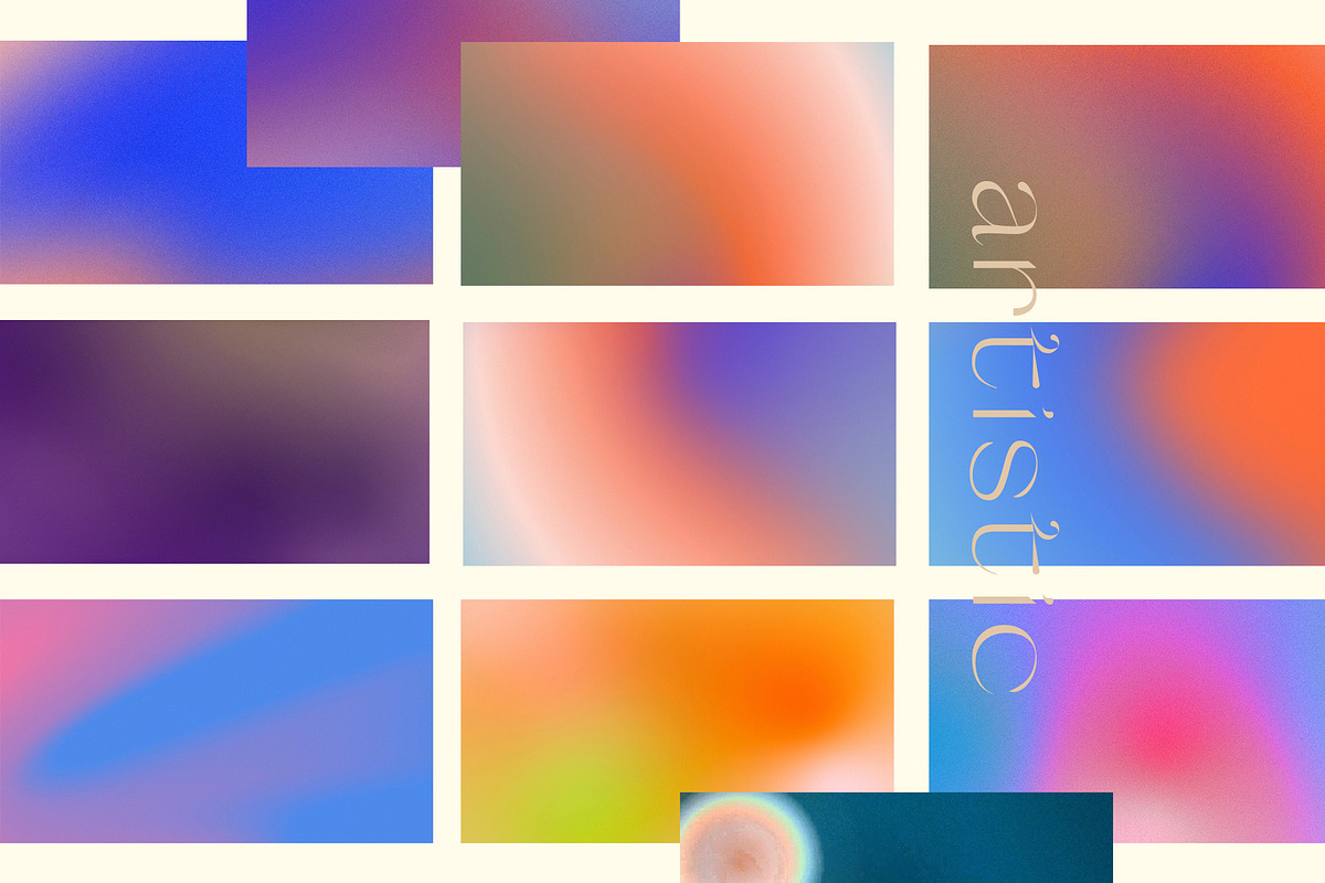 Animated Gradient 〰 grainy dopamin, a Texture Graphic by ana & yvy (Photo 7 of 22)