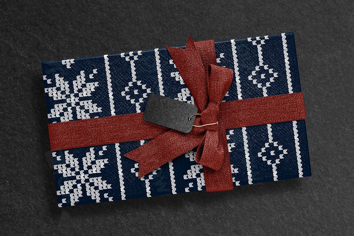 Knitted Winter Seamless Pattern, a Pattern Graphic by MouseGrey (Photo 2 of 5)