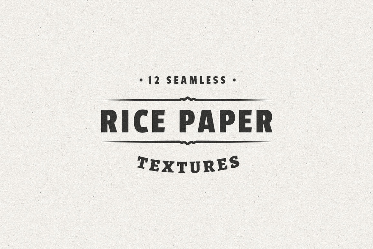 Seamless Rice Paper Textures