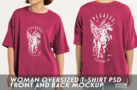 women oversized shirt PSD Mockup, a Shirt Mockup by NH graphic