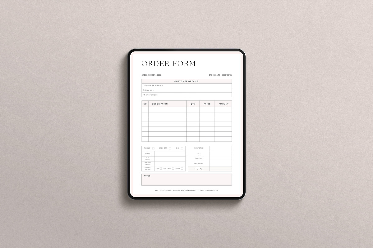 Wholesale line sheet Canva Template, a Flyer Template by Hellohastore (Photo 5 of 9)