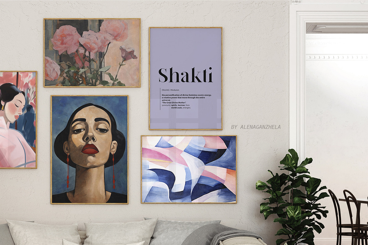 BLOOMING - mixed art prints gallery, an Object Graphic by alenaganzhela (Photo 8 of 12)